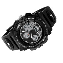 SKMEI 1163 Kinder Digital Sportuhr Wasserdicht LED Leuchtende Kinderuhr
