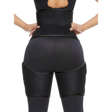 Verstellbarer Neopren-Taillen- und Oberschenkel-S hofgürtel für Damen, M/XL