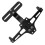 CNC Aluminium Alloy License Plate Bracket Black 1