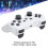 Wireless Bluetooth Gamepad for PS3 White, 600mAh Rechargeable Battery 6