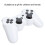 Wireless Bluetooth Gamepad for PS3 White, 600mAh Rechargeable Battery 10