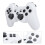 Wireless Bluetooth Gamepad for PS3 White, 600mAh Rechargeable Battery 12