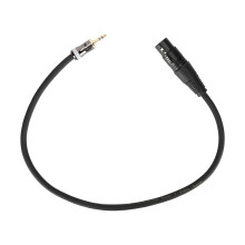 XLR to 3.5mm Microphone Interconnect Cord 0.5m Balanced Audio Signal