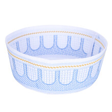 Blue57 cappello musulmano poliestere-cotone 57 cm ricamo