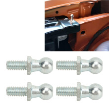 Confezione da 4pz di rondelle con perno a sfera da 13mm con hardware per supporti a gas sollevanti 5/16 pollici con filetto da 18