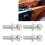 Ball Studs 4Pcs 13mm with Hardware for Gas Lift Strut 5/16in 18 Thread Durable 15