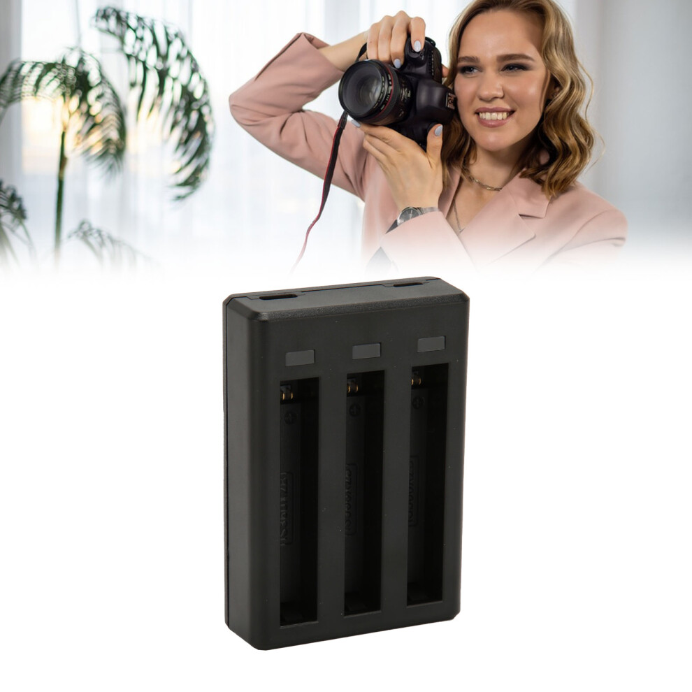 3Pcs 1700Mah Lithium Batteries + 3-Channel Charger For Insta 360 One X2 8161388549726