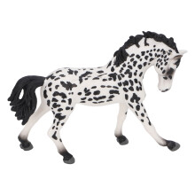 Lebensechte Stehende Pferdefiguren aus PVC-Spielzeug, 13cm x 4cm x 9,8cm