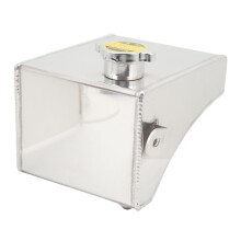 Aluminum Coolant Overflow Tank Kit for S13 S14 S15 1989-1994 Silver