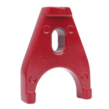 Aluminium Distributor Clamp Hold Down for SBC BBC Engines 283-502, Red