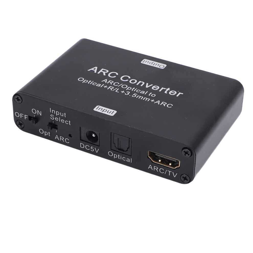 Hdmi Arc Dac Converter 192Khz Digital To Analog Audio Adapter With 3.5Mm Jack 5081388291162