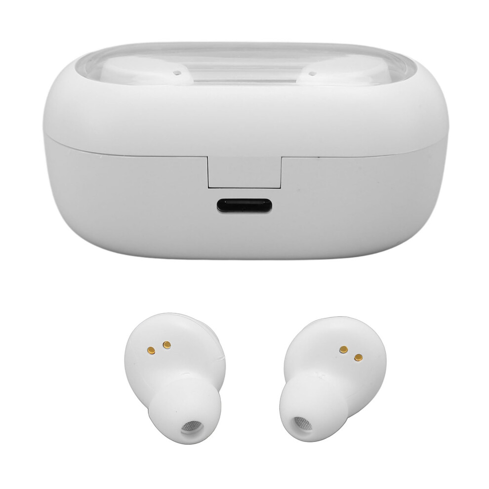 Wireless Bluetooth 5.3 Earbuds Ipx5 Waterproof Stereo Audio, 5H Play, White 3691388291578