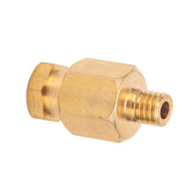 Nippo per tubi in ottone PD406/PD606 M6 x 1 4mm/6mm