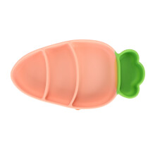 Stable Suction Baby Weaning Set in Pink Silicone