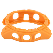 Shockproof TPU Watch Cover for Fenix8 47mm Orange Anti-Scratch Protective Case