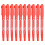 10pcs Double-End Colored Marker Pen Set – QuickDrying Red Art & Writing 2