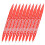 10pcs Double-End Colored Marker Pen Set – QuickDrying Red Art & Writing 14