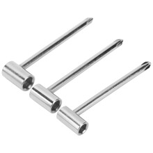 3 Stück Gitarrenwartungsschlüssel Eisen 6,35 mm 7 mm 8 mm Universal Einstellset