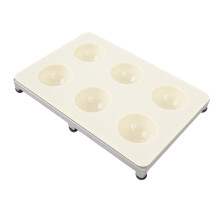 Aluminum Alloy Ravioli Maker 6 Holes - Easy to Use Kitchen Press