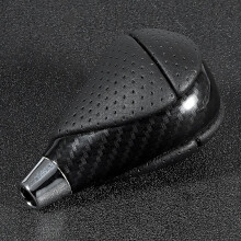 Carbon Fiber Leather Gear Shift Knob for Lexus ES GS IS LS (90mm)