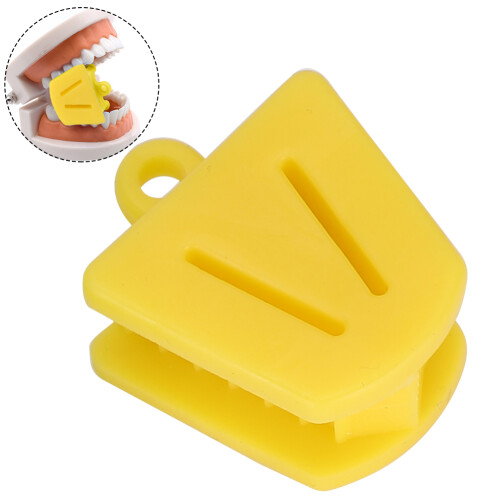 10pcs Silicone Dental Bite Blocks Orthodontic Support Small/Medium/Large 2