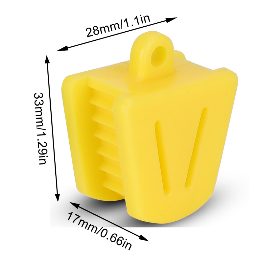 10pcs Dental Mouth Prop Bite Blocks Silicone Small Middle Large Assorted