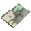 6PC Waterproof Travel Packing Cubes Set – Grey, Various Sizes 5