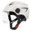White ABS Flip-Up Half-Face Helmet All-Season 2