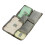 6PC Waterproof Travel Packing Cubes Set – Grey, Various Sizes 12