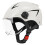 White ABS Flip-Up Half-Face Helmet All-Season 1