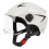 White ABS Flip-Up Half-Face Helmet All-Season 11