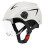 White ABS Flip-Up Half-Face Helmet All-Season 8