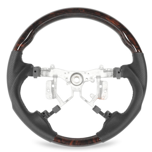 Hydro Dip Steering Wheel for Camry XV40 Wood Grain 1