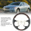 Hydro Dip Steering Wheel for Camry XV40 Wood Grain 3