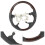 Hydro Dip Steering Wheel for Camry XV40 Wood Grain 5