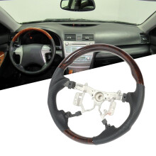 Hydro Dip Steering Wheel for Camry XV40 Wood Grain
