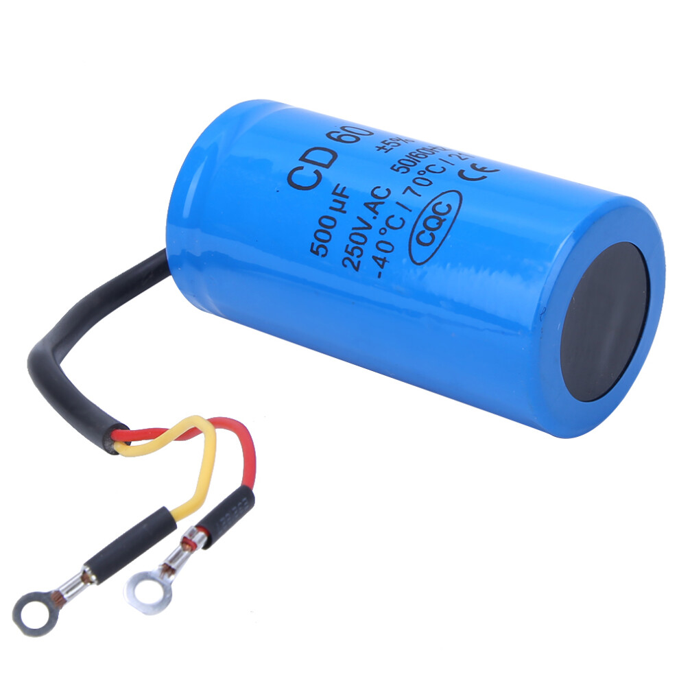 Capacitor Cd60 500Uf 250Vac Explosion Proof -40C To 70C 9441392336055