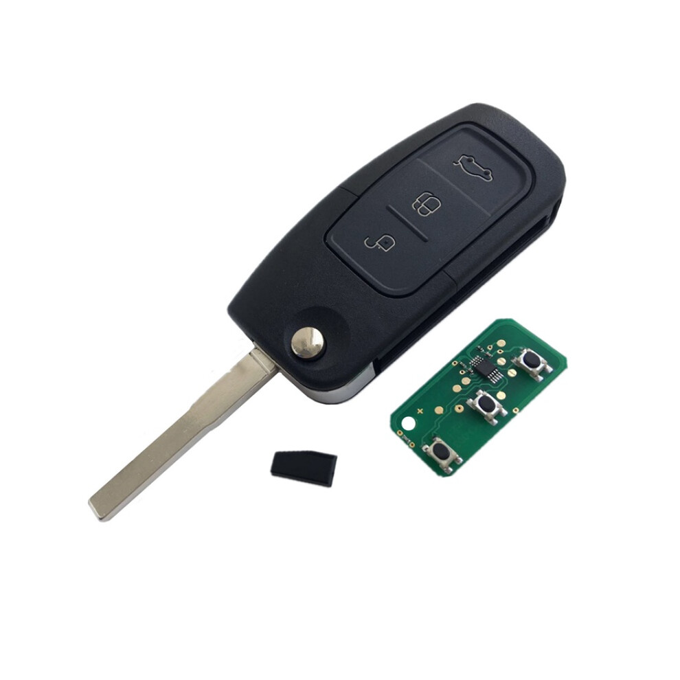 Car Remote Key Fob Ask 433Mhz For Ford Fiesta Focus 2 Ecosport Kuga Escape C Max Ka Fob Fo21 3 Buttons 6935161671766