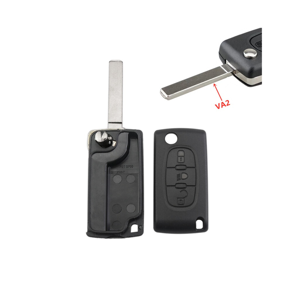 Car Key Remote Fob Case Shell For Peugeot 206 408 306 407 807 For Citroen C2 C4 C5 C6 C8 Berlingo Xsara Picasso 6935161671537
