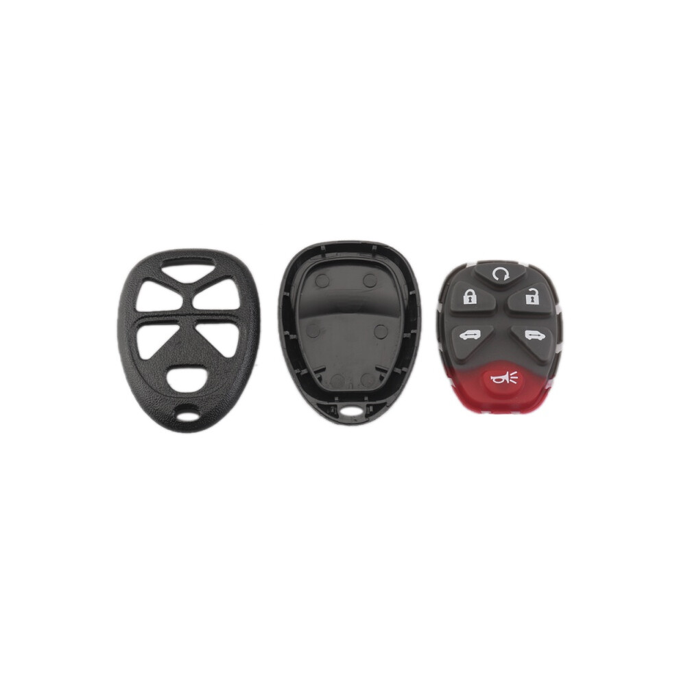6 Button Remote Key Shell For G-M-C Buick Cadi Chevy Chevrolet Pontiac Saturn Fob Case Replacement 6935161671476