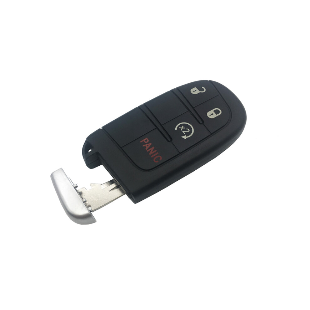 4Btn Car Smart Key Case Shell For Jeep Grand Cherokee Dodge Ram 1500 Journey Charger Dart Challenger Durango 6935161671278