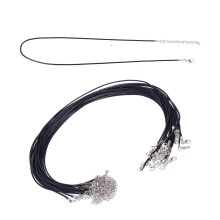 20 Pcs Waxed Necklace Cords with Clasps for DIY Jewelry Making