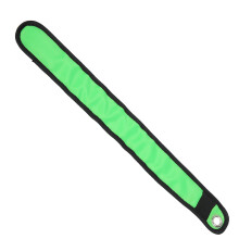 LED-Slap-Armband für nächtliches Laufen und Radfahren, leuchtendes Handg bracelet, grün, 35,5x4cm