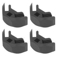 8 pièces de clips d'angle en plastique pour la menuiserie, la réparation de meubles et d'armoires