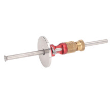 Calibre à marquage pour menuiserie de haute précision, gamme 0-130 mm, avec poignée en laiton