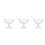 3Ensembles Bols Moderne En Transparent Pour Dessert Glace 5
