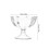 3Ensembles Bols Moderne En Transparent Pour Dessert Glace 11