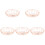5Pièces Panier Clips Métal Rose Multi-Usage Pour Snacks Fruits 1