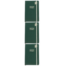 3Pièces -Notes Planner Hebdomadaire Vert Design Chic