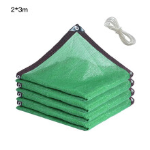 Garten Sonnenschutzüberzug PE Grün 5m Seil & 20 Kabelbinder